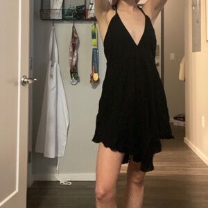 Beachy Boho Bali Dress | Black | Size S